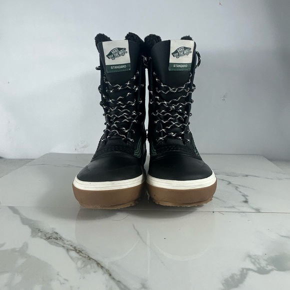 Vans Black and Green Winter Boots main image 4